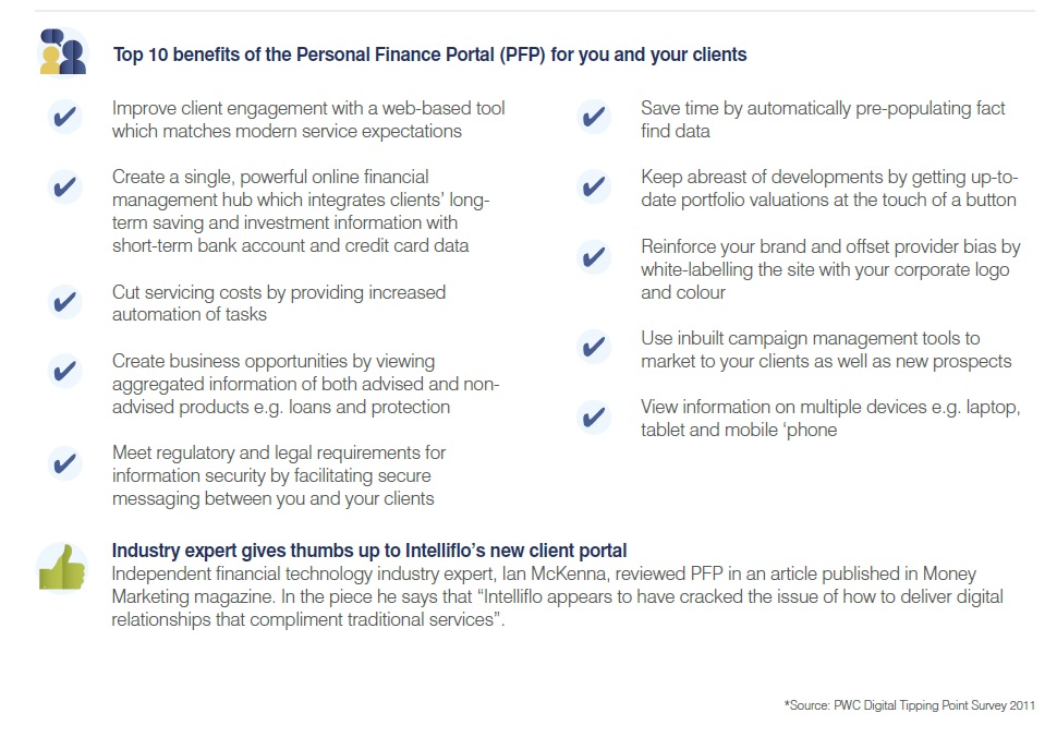 Top 10 benefits of PFP
