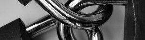 Asset protection padlocks close up
