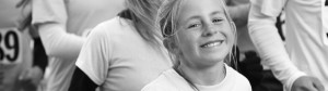 Charity investing - young child running