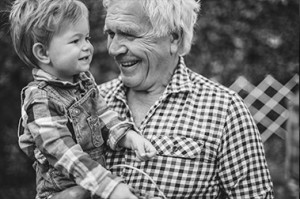 financial planning grandpa and son